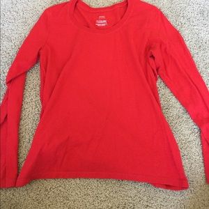Red long sleeve